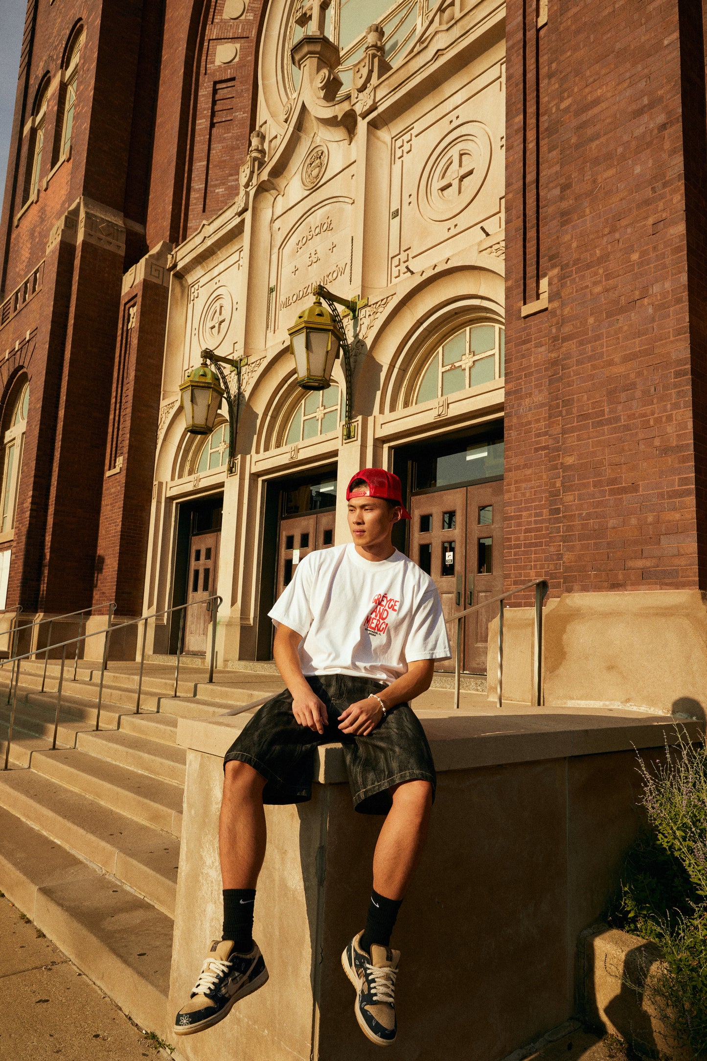 GRÈYCE AND MERCI WHITE MIND AT PEACE TEE