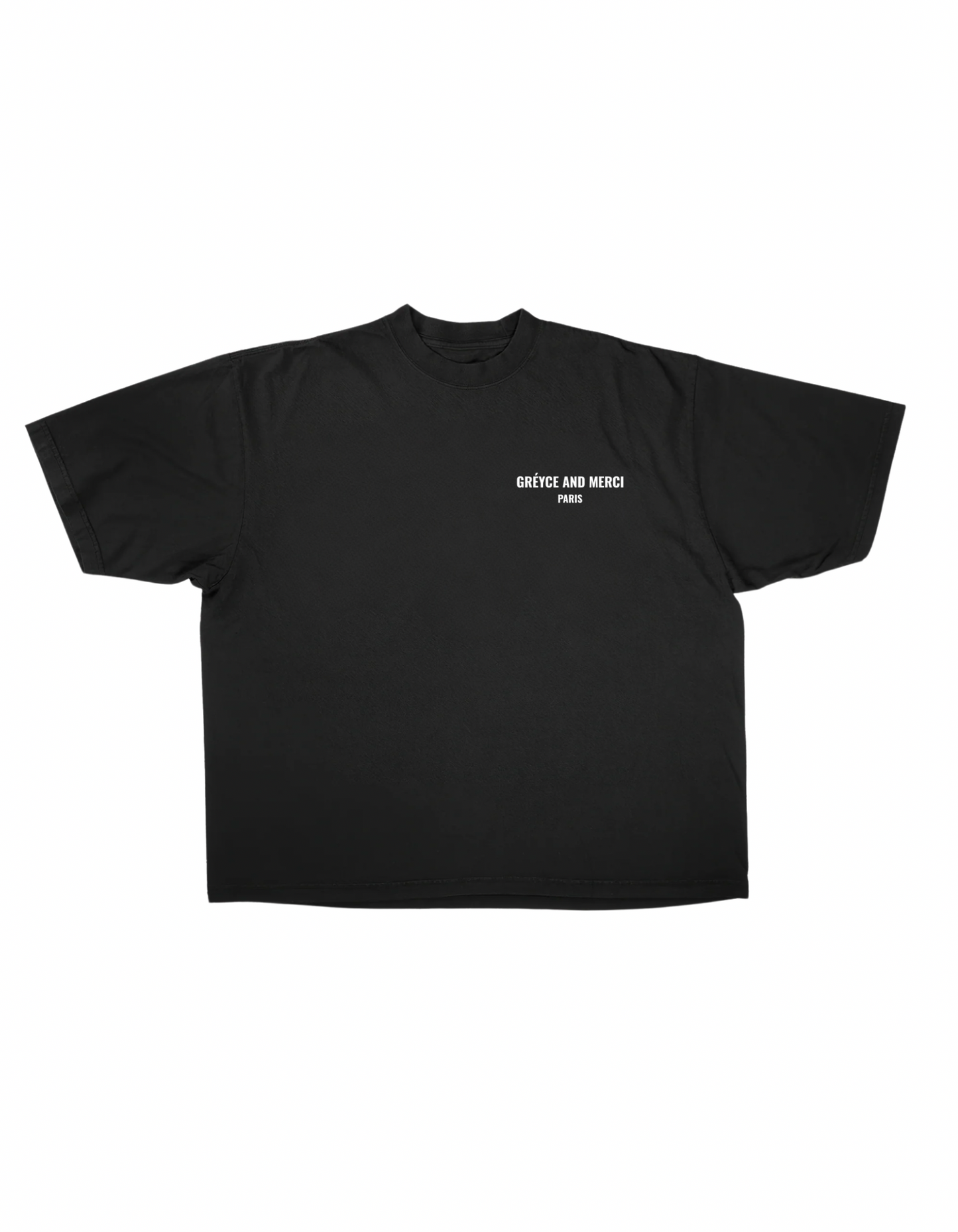 GRÉYCE AND MERCI POCKET TEE