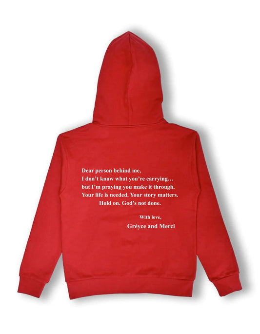 For The Heart Behind Me Hoodie