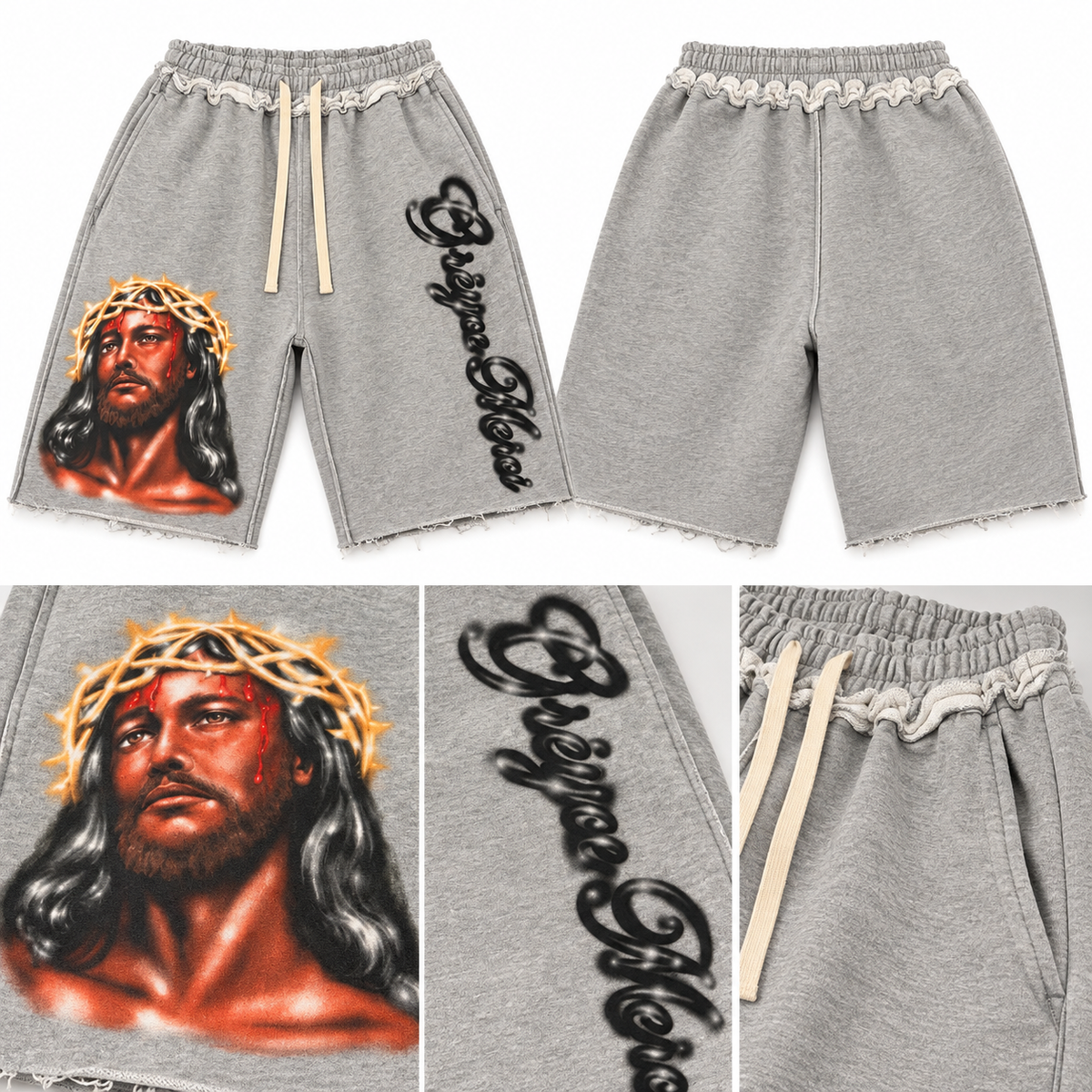 JE’ HOVAH AIR BRUSH SHORTS